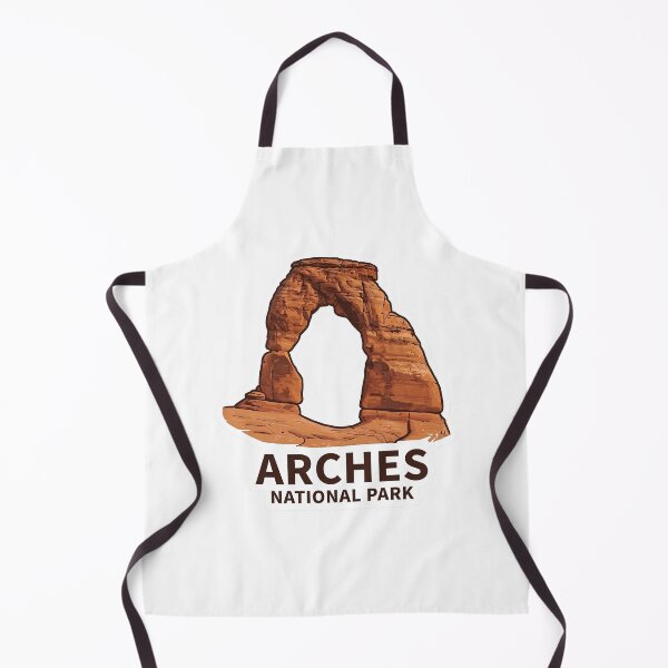 Item preview, Arches National Park Utah Delicate Arch Vintage Desert Badge designed and sold by LittleArij.