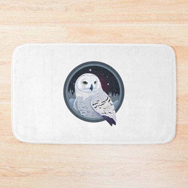 Item preview, Snowy Owl Winter Nights Art | Best Buy designed and sold by Nimeshan.