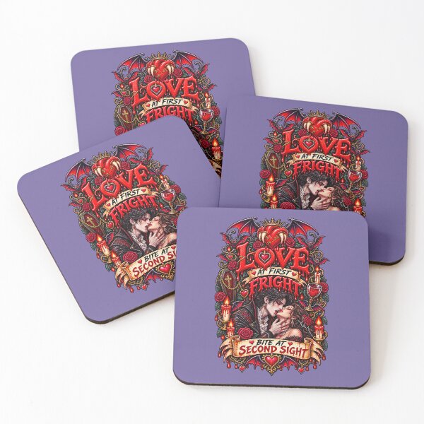 Item preview, DARK LOVE ❤️ - MONSTER ROMANCE COLLETION -  VAMPIRE LOVE -  LOVE AT FIRST FRIGHT - BITE AT SECOND SIGHT v1-3 designed and sold by WheelieGdArt.