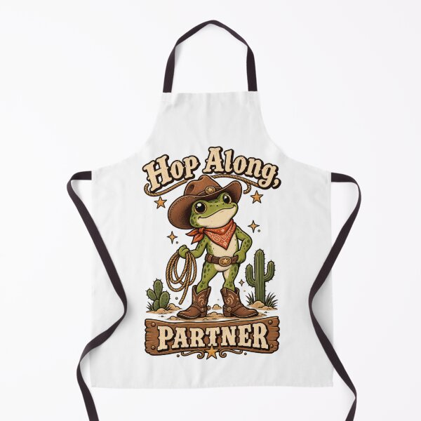 Item preview, Hop Along Partner Cowboy Frog designed and sold by Trendy-Artistry.