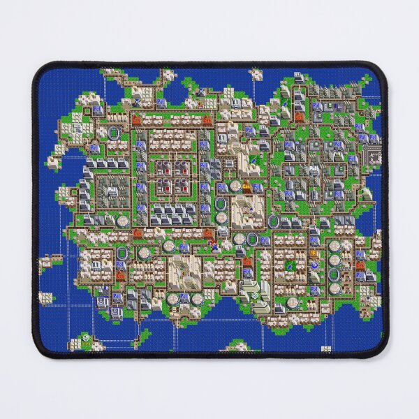 Item preview, SimCity SNES – The Ultimate Island Metropolis in Pixel Art designed and sold by Pixel Otaku Gallery.