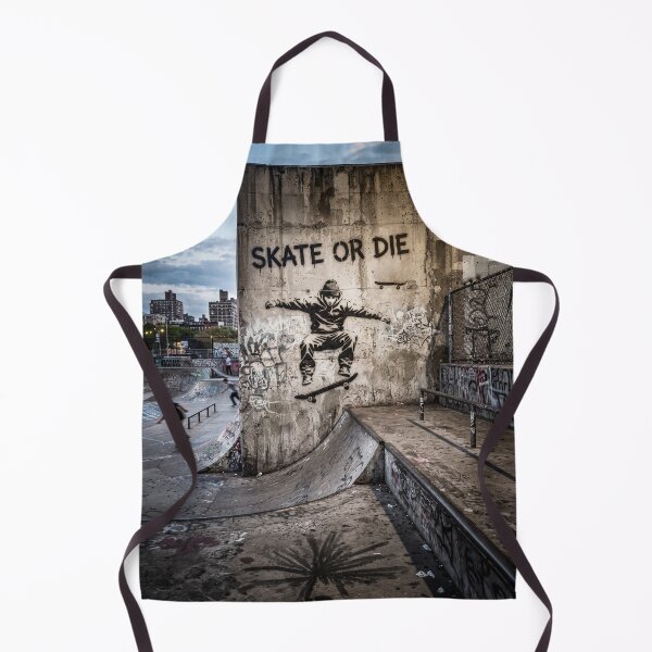 Item preview, Urban City Gritty Skateboarder Graffiti Art designed and sold by Home Decor Art.