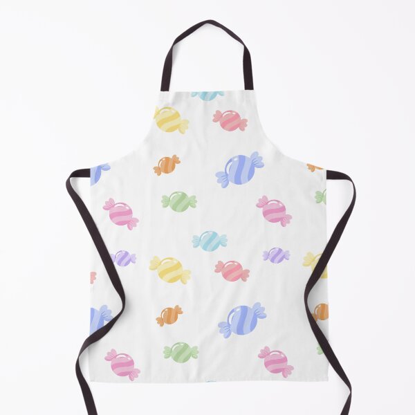 Item preview, Colorful Pastel Wrapped Candy Seamless Pattern on Black Background designed and sold by MathuraPresent.