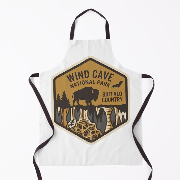 Item preview, Wind Cave National Park South Dakota Vintage Bison Cave Badge designed and sold by LittleArij.