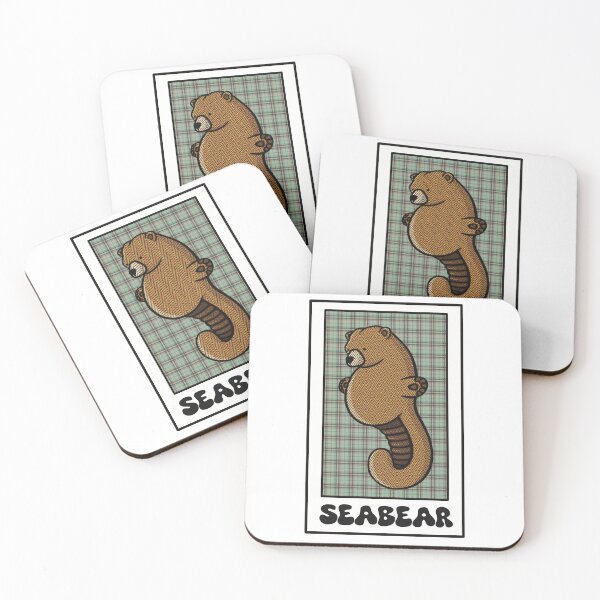 Item preview, Seabear Vintage Tweed Illustration designed and sold by Vil1Coyote.