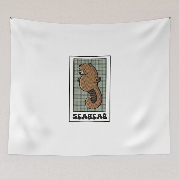Item preview, Seabear Vintage Tweed Illustration designed and sold by Vil1Coyote.