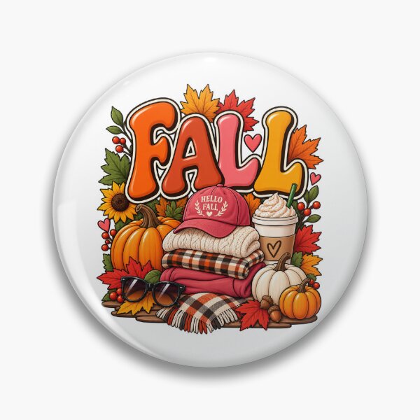 Item preview, Hello Fall Cozy Autumn Pumpkin Coffee Sweater designed and sold by afr-saad.