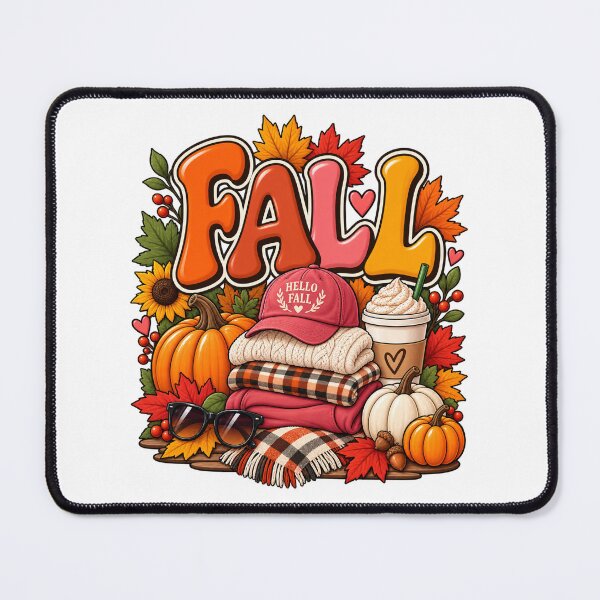 Item preview, Hello Fall Cozy Autumn Pumpkin Coffee Sweater designed and sold by afr-saad.