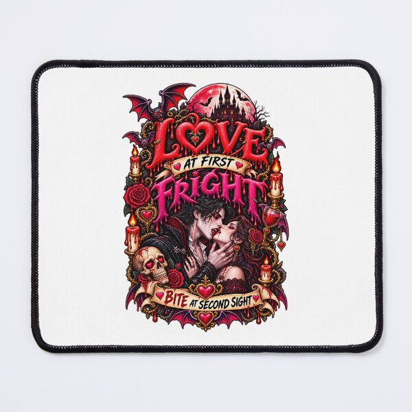 Item preview, DARK LOVE ❤️ - MONSTER ROMANCE COLLETION - VAMPIRE LOVE - LOVE AT FIRST FRIGHT - BITE AT SECOND SIGHT v2 designed and sold by WheelieGdArt.