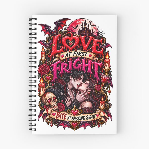 Item preview, DARK LOVE ❤️ - MONSTER ROMANCE COLLETION -  VAMPIRE LOVE -  LOVE AT FIRST FRIGHT - BITE AT SECOND SIGHT v2 designed and sold by WheelieGdArt.