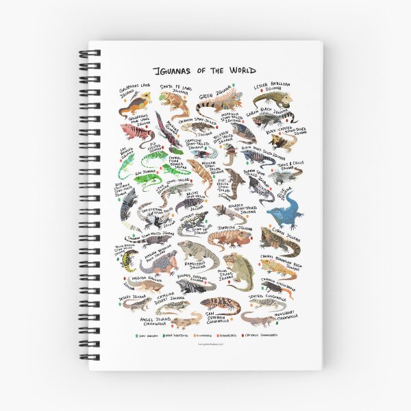 Item preview, Iguanas of the World designed and sold by Green Humour.