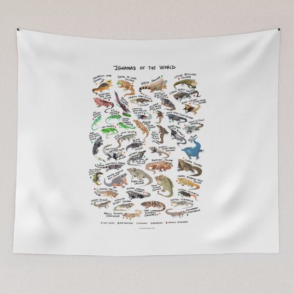 Item preview, Iguanas of the World designed and sold by Green Humour.