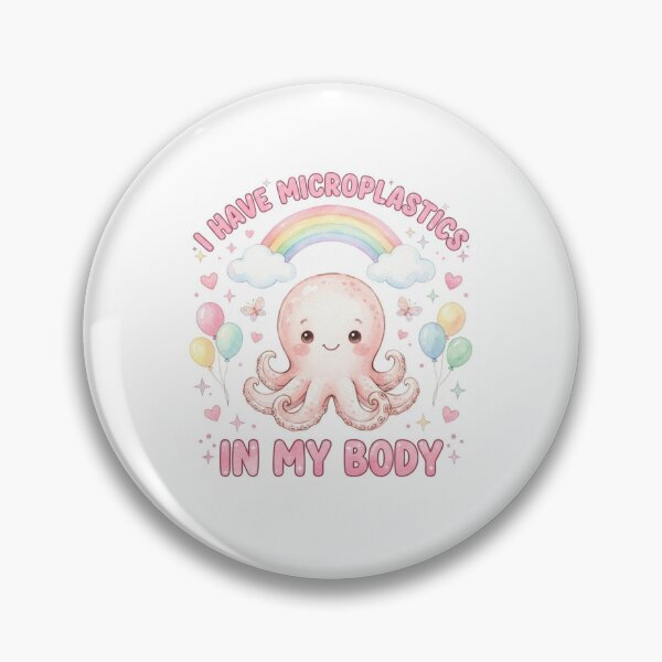 Item preview, Octopus I have microplastics in my body microplastic funny gag adult humor novelty meme memes pet christmas birthday designed and sold by CheeseBlueprint.
