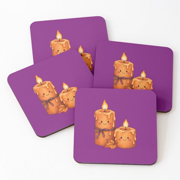 Item preview, Cozy Halloween Candle Friends designed and sold by lita-lilith.