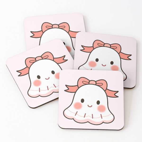 Item preview, Cute Ghost Halloween Ribbon Flat Vector designed and sold by Porpor Artwork.