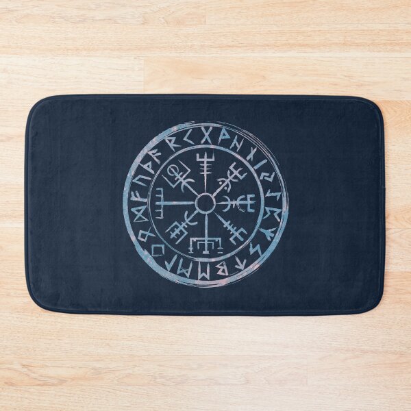 Artikelvorschau, Vegvisir Viking Kompass – Eisblau entworfen und verkauft von Lidra Zehcnas.