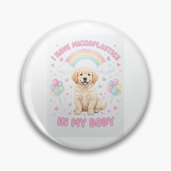 Item preview, Dog I have microplastics in my body microplastic funny gag adult humor novelty meme memes pet christmas birthday designed and sold by CheeseBlueprint.