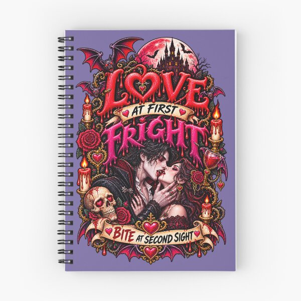 Item preview, DARK LOVE ❤️ - MONSTER ROMANCE COLLETION -  VAMPIRE LOVE -  LOVE AT FIRST FRIGHT - BITE AT SECOND SIGHT v2-3 designed and sold by WheelieGdArt.