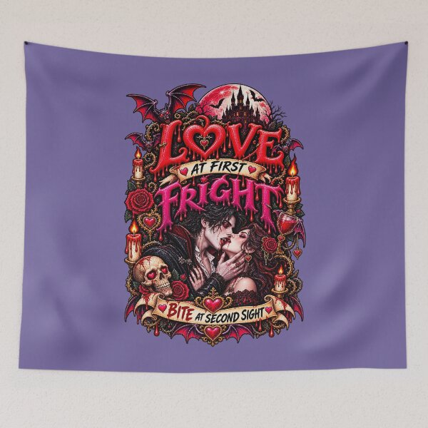 Item preview, DARK LOVE ❤️ - MONSTER ROMANCE COLLETION -  VAMPIRE LOVE -  LOVE AT FIRST FRIGHT - BITE AT SECOND SIGHT v2-3 designed and sold by WheelieGdArt.