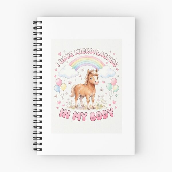 Item preview, Horse I have microplastics in my body microplastic funny gag adult humor novelty meme memes pet christmas birthday designed and sold by CheeseBlueprint.