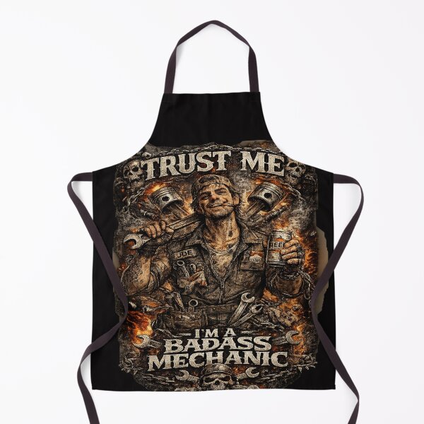 Item preview, Trust Me Im A Badass Mechanic Funny Garage Biker designed and sold by MariaPCMaria.