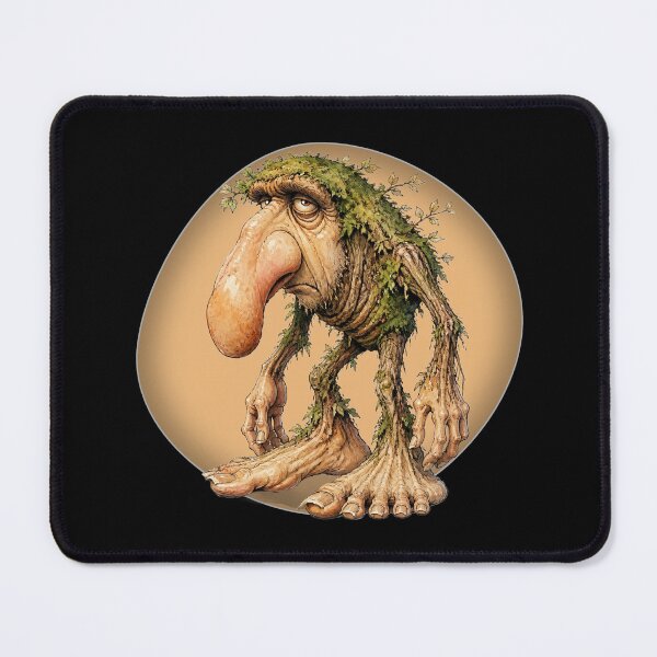Item preview, Ancient Mossy Tree Creature Wandering Through Surreal Forests designed and sold by Wilcox PhotoArt.