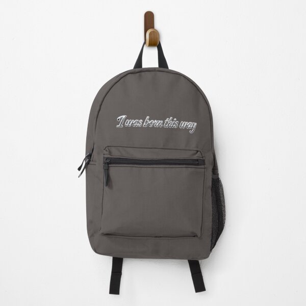 Item preview, Born This Way Pride & Self-Love Quote Typography Design designed and sold by ManggaeJM.