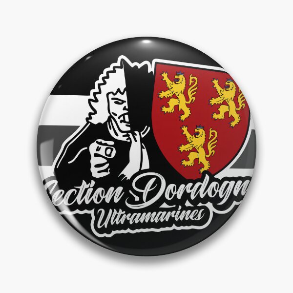 Item preview, Section Bordelais Dordogne Ultramarines designed and sold by canvasriddle.
