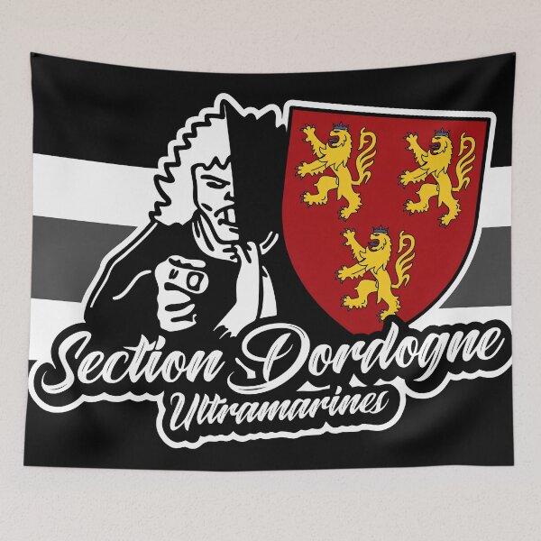 Item preview, Section Bordelais Dordogne Ultramarines designed and sold by canvasriddle.