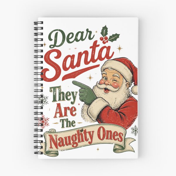Item preview, Dear Santa, They Are The Retro Naughties designed and sold by BriSher.