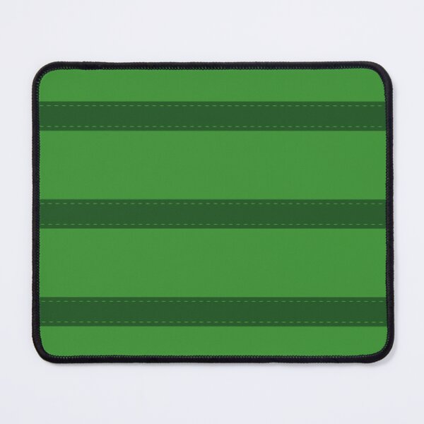 Item preview, A simple design divided into a light green and dark green background with horizontal green thread stitches designed and sold by Cherevan.