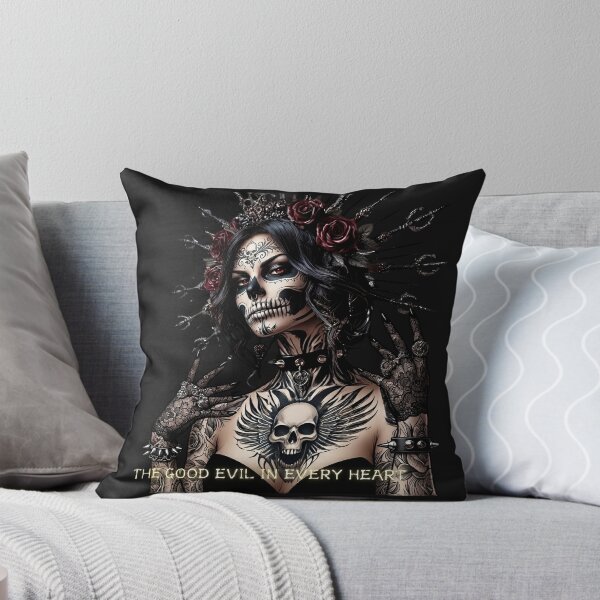 Item preview, Gothic Woman Wearing Spiky Headdress designed and sold by Voodoo Store Paranormal Collections.