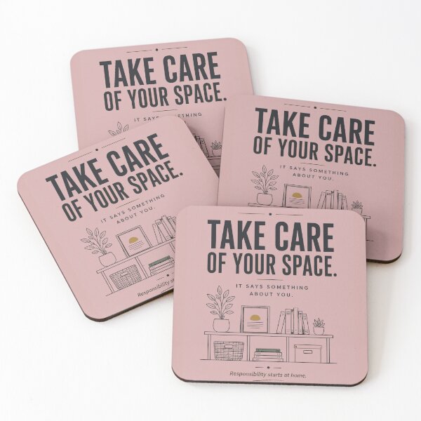 Item preview, Take Care of Your Space designed and sold by NatchSoftCreations.