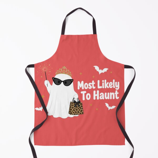 Item preview, Most Likely To Haunt Ghost Shirt | Glam Halloween Design designed and sold by MOCH- ART.