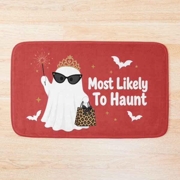 Item preview, Most Likely To Haunt Ghost Shirt | Glam Halloween Design designed and sold by MOCH- ART.