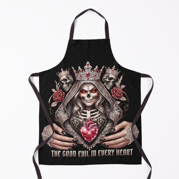 Item preview, Skeleton Queen Framing Crystal Heart designed and sold by Voodoo Store Paranormal Collections.