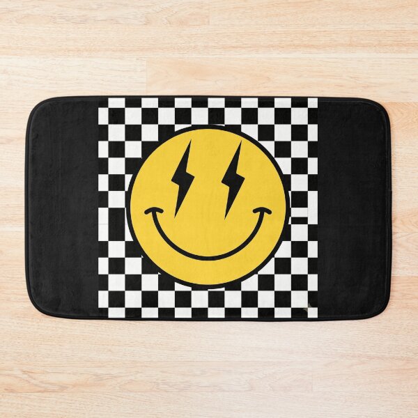 Item preview, Happy Face Distressed Checkered Pattern designed and sold by Lisweeney.