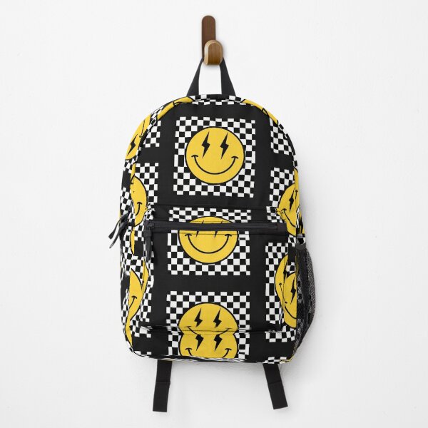 Item preview, Happy Face Distressed Checkered Pattern designed and sold by Lisweeney.
