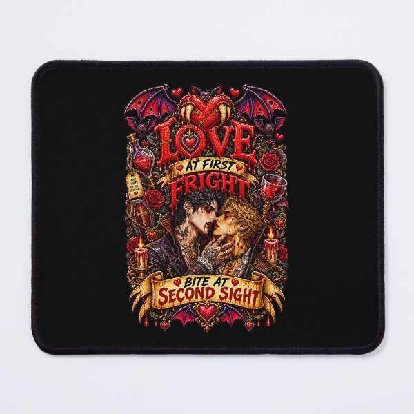 Item preview, DARK LOVE ❤️ - MONSTER ROMANCE COLLETION - VAMPIRE LOVE - YOU HAD ME AT HELLO ... THEN I GOT HUNGRY - GAY PRIDE - v2 designed and sold by WheelieGdArt.