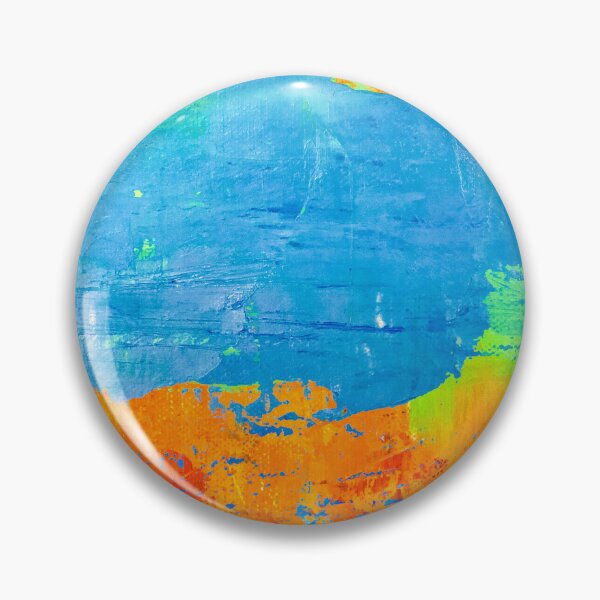 Item preview, abstract in orange and green designed and sold by Tereza Pilar  Art.