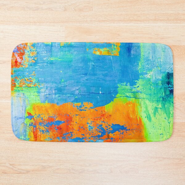 Item preview, abstract in orange and green designed and sold by Tereza Pilar  Art.