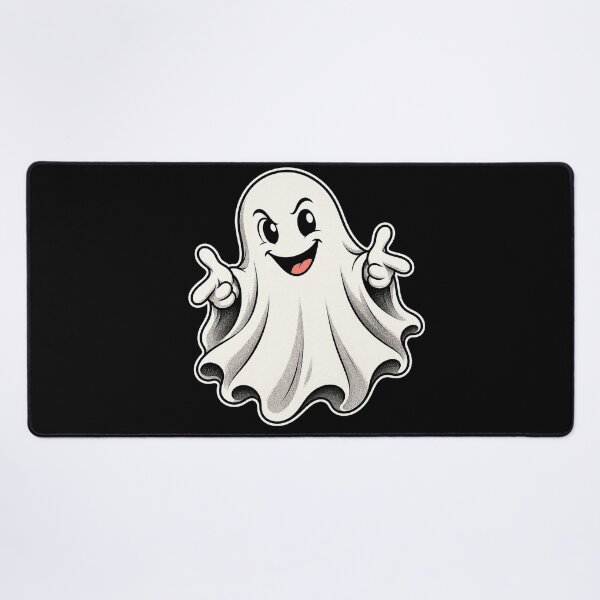 Item preview, Finger Guns Ghost – Cute Funny Halloween Ghost Art designed and sold by Stinky Lincy's Apparel Company.