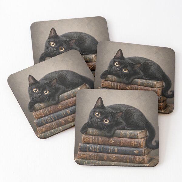 Item preview, Book Cat designed and sold by Blue  Robin.