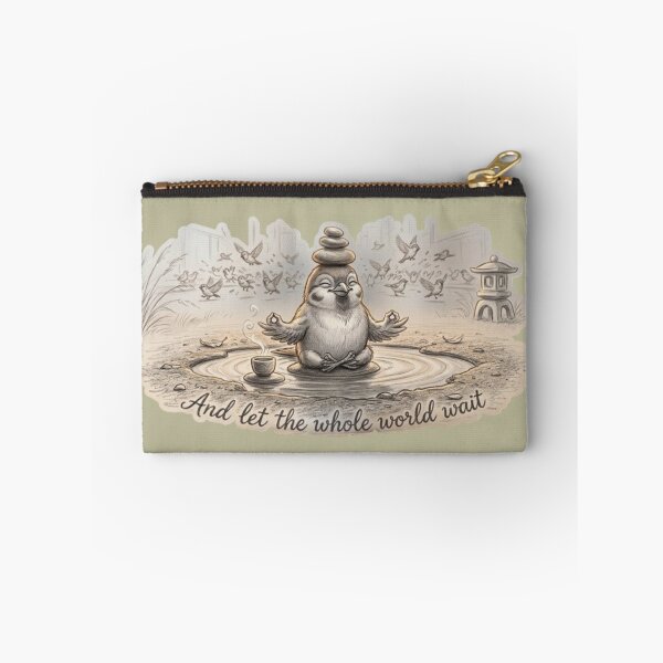 Item preview, Zen Sparrow - And Let The Whole World Wait designed and sold by Nakrisa.