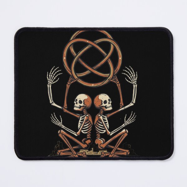 Item preview, Twin Skeletons – Sacred Geometry Meditation Design designed and sold by @SHINTOSARTSTORE.