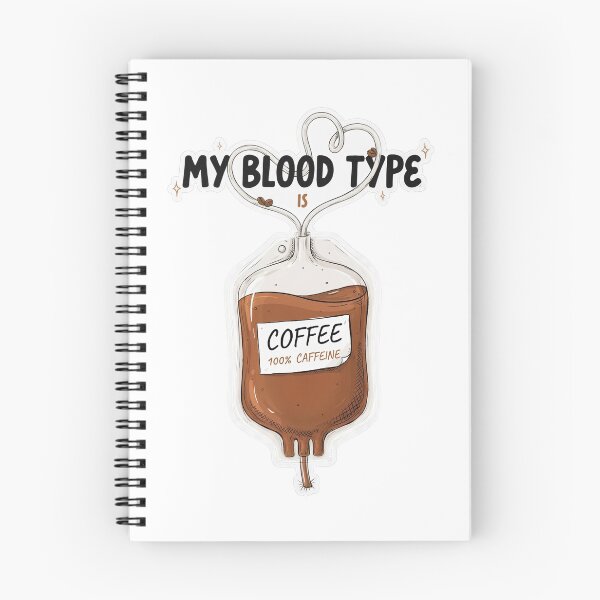 Item preview, My Blood type is caffeine designed and sold by redbetter.