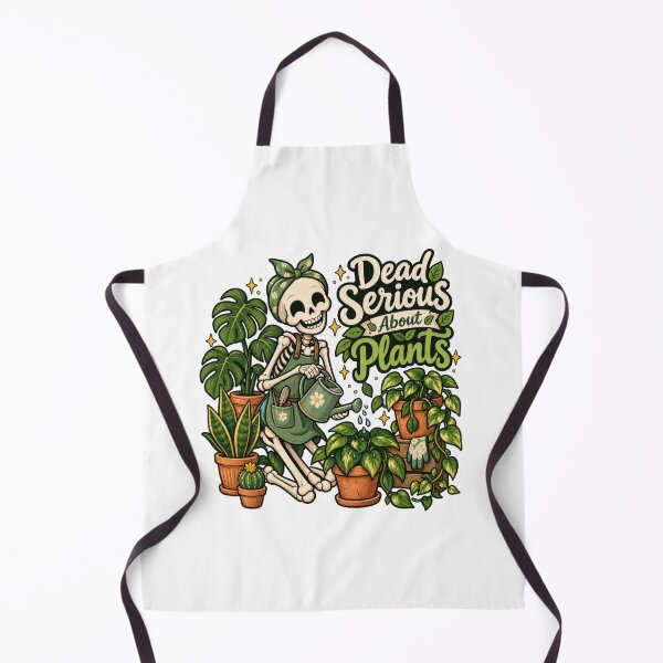 Item preview, Dead Serious About Plants Skeleton Gardener designed and sold by Trendy-Artistry.