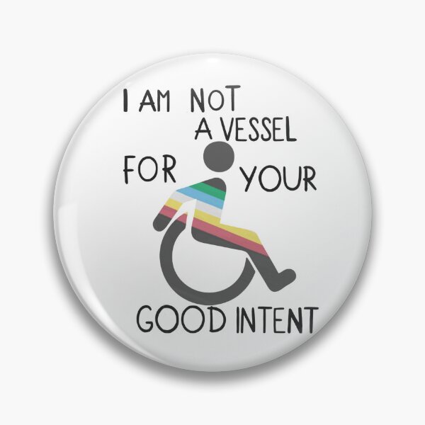 Item preview, Disability pride flag icon designed and sold by Reuniting  Designs.