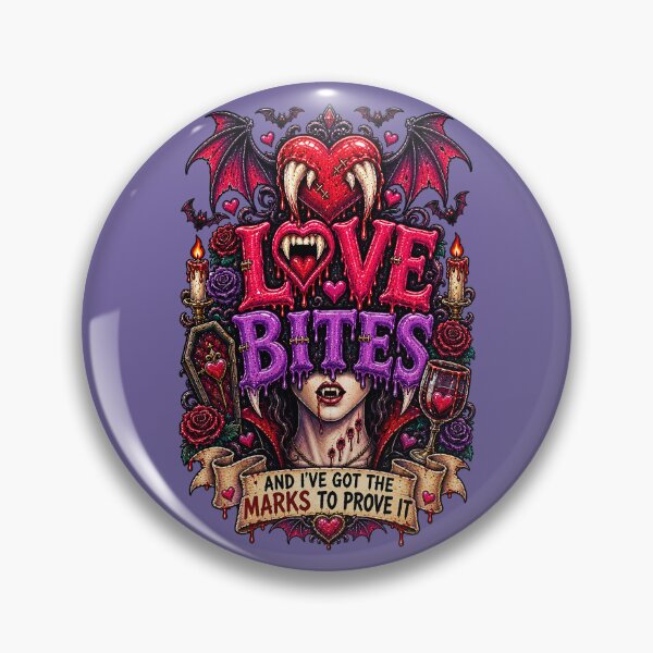 Item preview, DARK LOVE ❤️ - MONSTER ROMANCE COLLETION -  VAMPIRE LOVE -  LOVE BITES - AND I'VE GOT THE MARKS TO PROVE IT v1-3 designed and sold by WheelieGdArt.