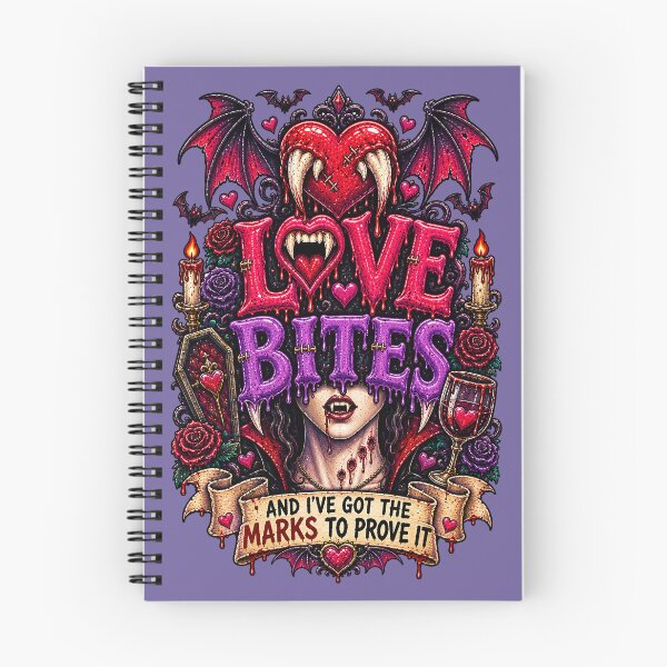 Item preview, DARK LOVE ❤️ - MONSTER ROMANCE COLLETION -  VAMPIRE LOVE -  LOVE BITES - AND I'VE GOT THE MARKS TO PROVE IT v1-3 designed and sold by WheelieGdArt.